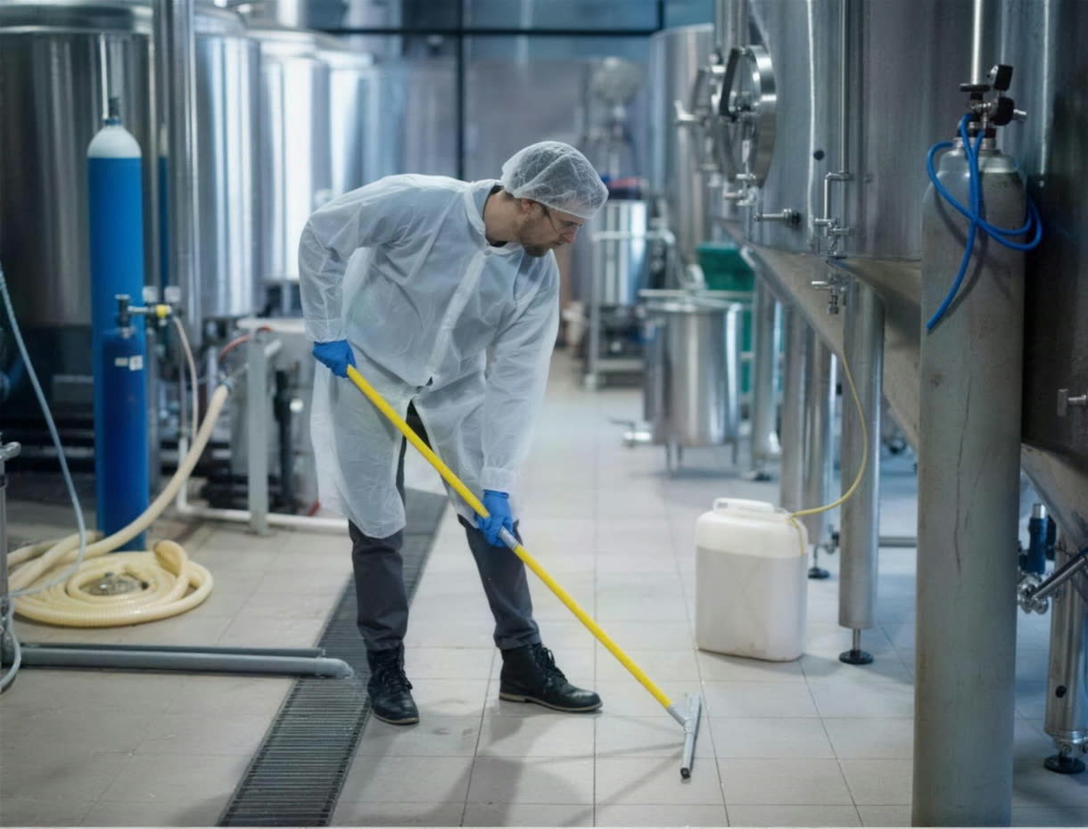 Industriereinigung bei COMPASS Industrieservice