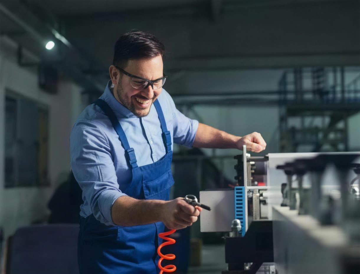 Industriewartung bei COMPASS Industrieservice