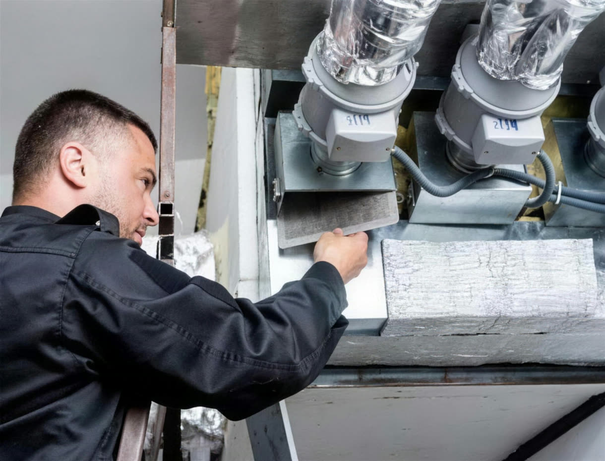 Lüftungsreinigung bei COMPASS Industrieservice